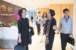 临港税务局领导莅临园区考察调研